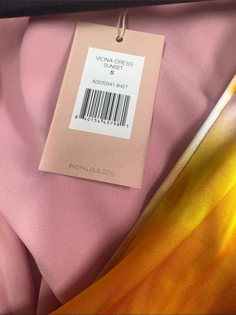 Alexis vibrant tie